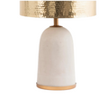 Modern Table Lamp with Metal Drum Shade – Stylish Lighting for Living Rooms & Bedrooms - AllureAbode Décor 