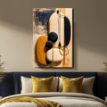 Orange Abstract Harmony Wall Art - Modern Abstract Neutral Canvas Wall Art - AllureAbode Décor 