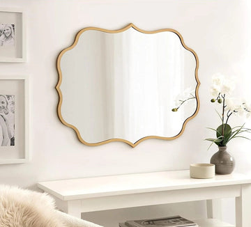 Miami Asymmetrical Mirror - AllureAbode Décor 