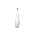 Medium White Wooden Swan – Country Chic Home Accent Figurine - AllureAbode Décor 