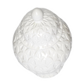Tall White Ceramic Temple Jar - AllureAbode Décor 