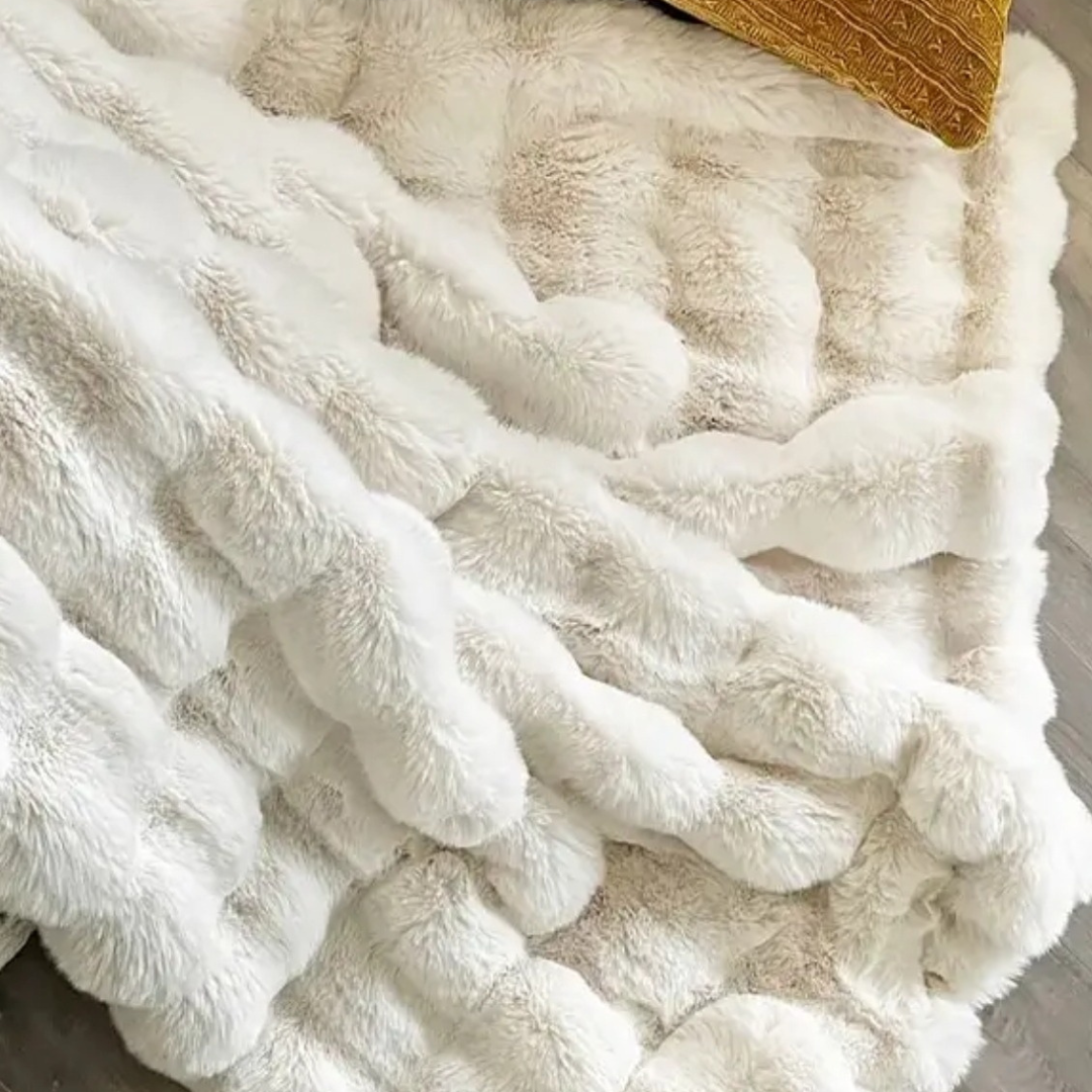 Faux Fur (Cream) - AllureAbode Décor 