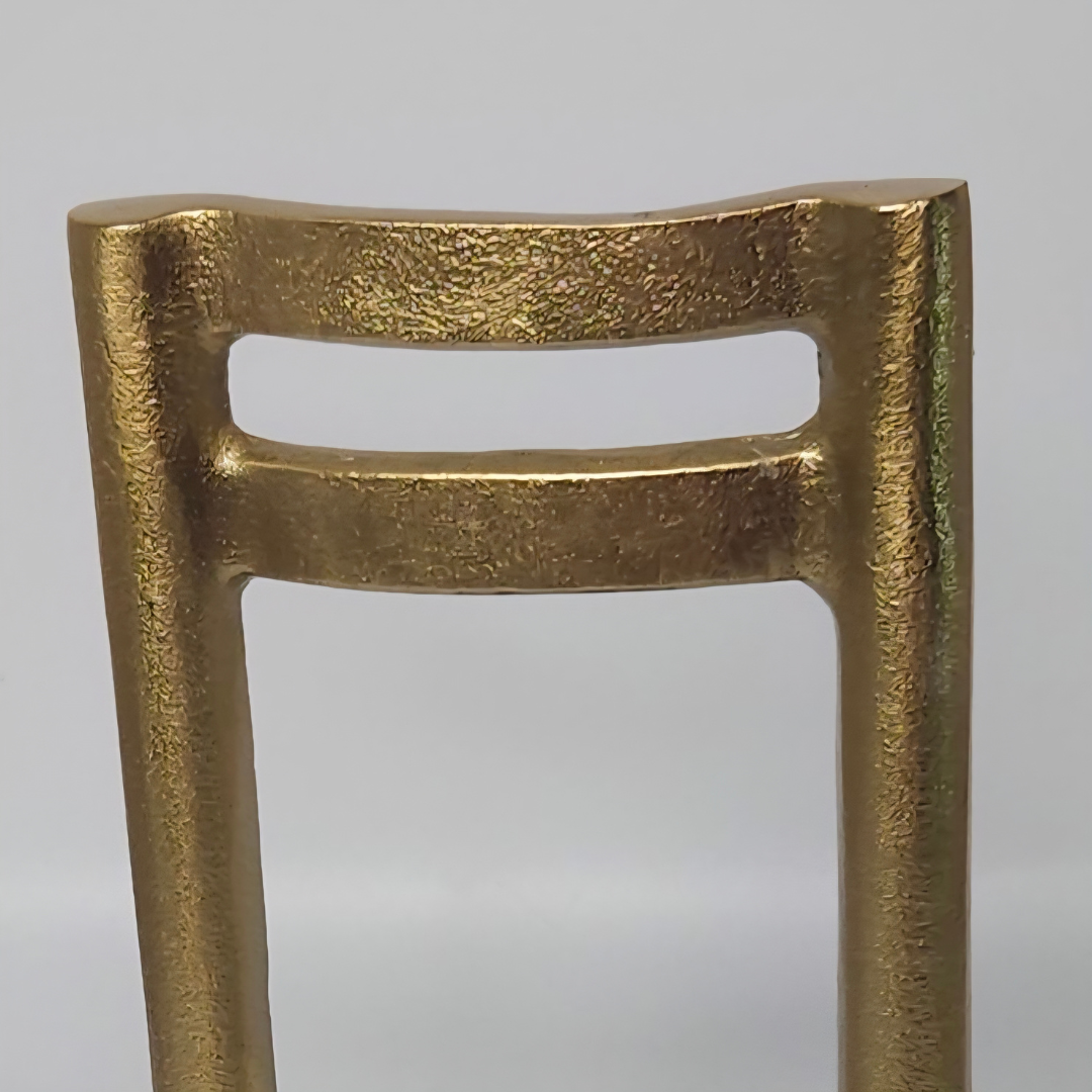 Celebrate Your Love for Music with This Golden Eighth Note Sculpture - AllureAbode Décor 