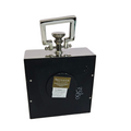 Square Nickel Timeless Table Clock by Brewster Collections – A Masterpiece of Sophistication - AllureAbode Décor 
