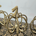 Gold Wire Rope Pumpkin Designer Accent by Christian Siriano - AllureAbode Décor 