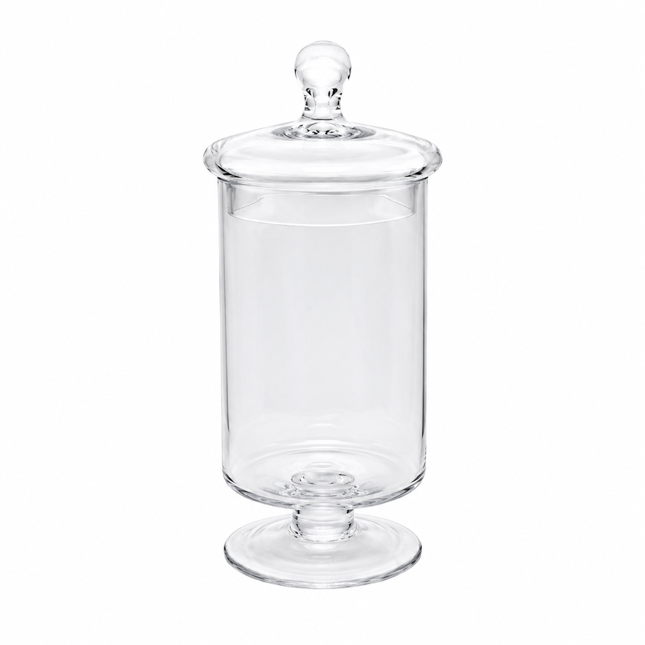Elegant Vintage Inspired Juliet Footed Crystal Footed Crystal Serving Bowl | 30.8" Diameter Decorative Glass Centerpiece Weddings – Gifts - AllureAbode Décor 
