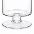 Elegant Vintage Inspired Juliet Footed Crystal Footed Crystal Serving Bowl | 30.8