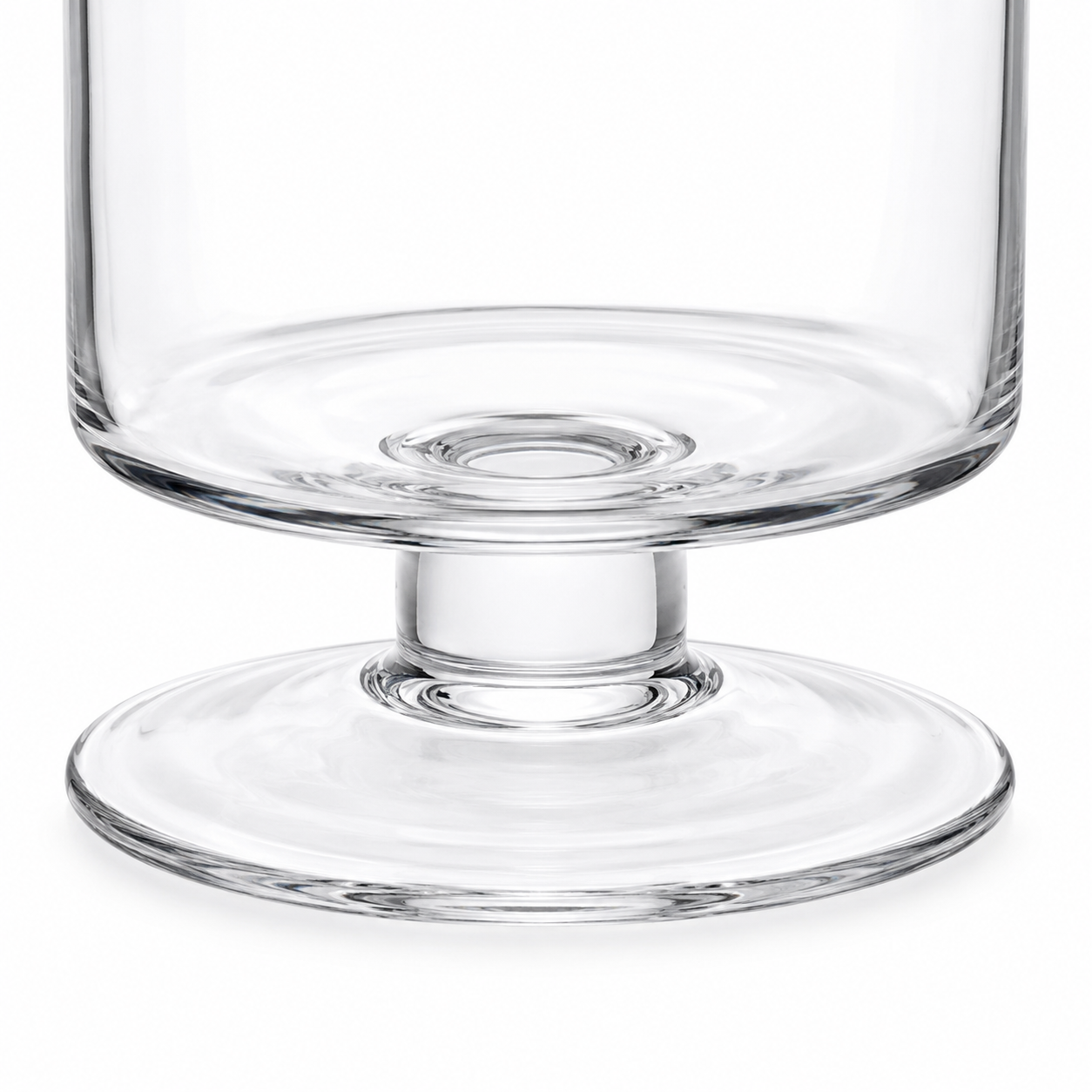 Elegant Vintage Inspired Juliet Footed Crystal Footed Crystal Serving Bowl | 30.8" Diameter Decorative Glass Centerpiece Weddings – Gifts - AllureAbode Décor 