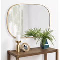 Modern Rectangular LED Mirror – Handmade Asymmetrical Wall Decor - AllureAbode Décor 